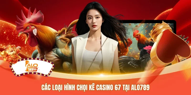 Các loại hình chọi kê casino 67 tại ALO789 